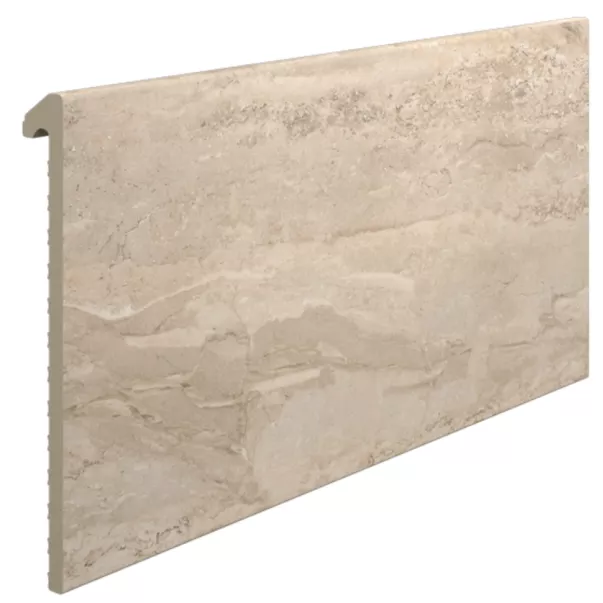 Rosa Gres Mythos Dune J62 керамогранитный бортовой камень для бассейна, 62,6 x 31 x 3,8 см