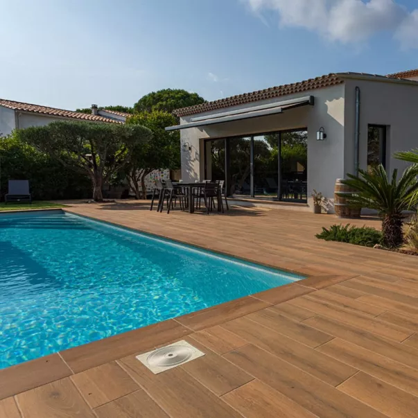 Rosa Gres Alma Honey EIN кут керамогранітних переливних грат для басейну I25, 62,6 x 62,6 x 2,2 см - Фото №6