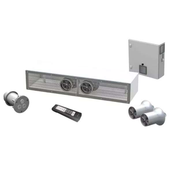 HydroStar Double BGA430 турбинный противоток для бассейна 430 м3/ч, 3 кВт, 230 В