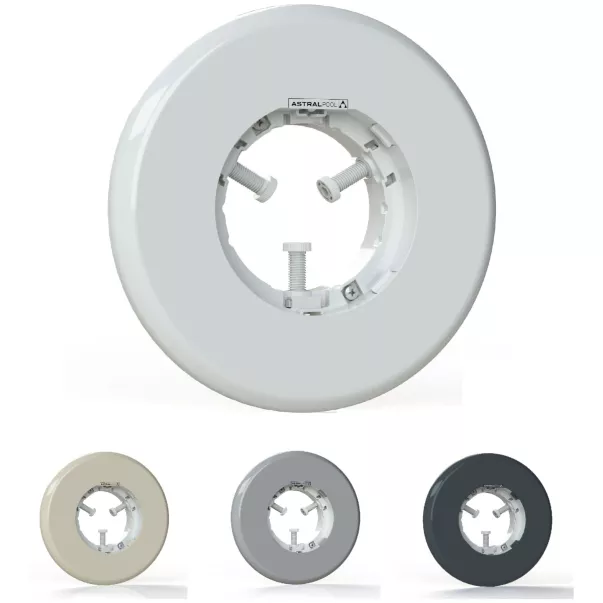AstralPool SS Flexi V1 White светодиодный прожектор для бассейна 16W, накладка нерж.сталь, свет белый - Фото №7