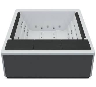 AQUAVIA Exclusive Line Quantum гідромасажна ванна 198 x 198 x 76 см, 4 місця