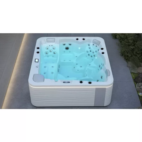 AQUAVIA Premium Line Velvet гидромассажная ванна 233 x 233 x 91 см, 5 мест - Фото №5