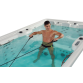 AQUAVIA Fitness Swim SPA гидромассажный бассейн для фитнеса с противотоком 400 x 230 см, 4 места - Фото №3