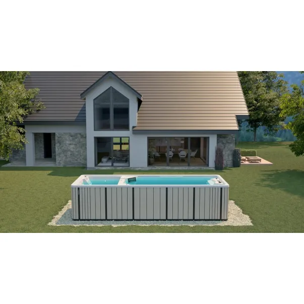 AQUAVIA Swim SPA DUO гидромассажный бассейн с противотоком 600 x 230 см, 4 места - Фото №6