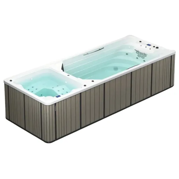 AQUAVIA Swim SPA DUO гидромассажный бассейн с противотоком 600 x 230 см, 4 места