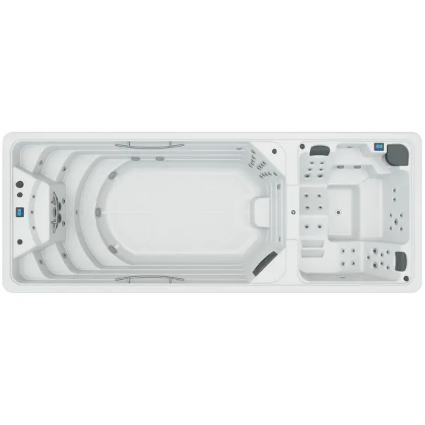 AQUAVIA Swim SPA DUO гидромассажный бассейн с противотоком 600 x 230 см, 4 места - Фото №3