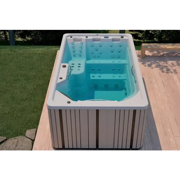 AQUAVIA Swim SPA DUO гидромассажный бассейн с противотоком 600 x 230 см, 4 места - Фото №5