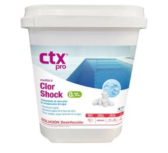 CTX 250 хлор-шок в таблетках 20 гр, 1 кг