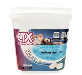 AstralPool CTX ACTION 10 в 1 мультифункціональний хлор 250 г для басейну, 5 кг