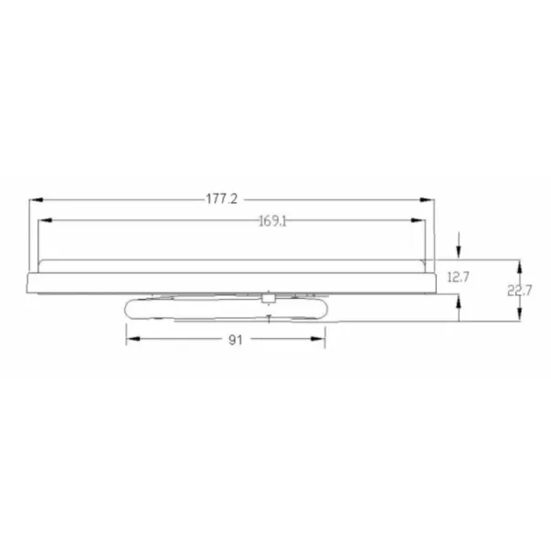 Сменная лампа светодиодная к накладному прожектору AquaViva 36 Вт White - Фото №2
