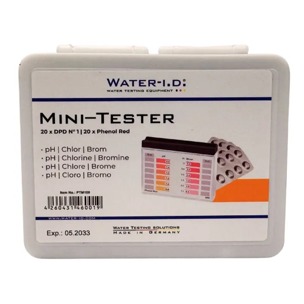 Тестер таблеточный Mini pH/Cl/Br Water-I.D. для басcейнов