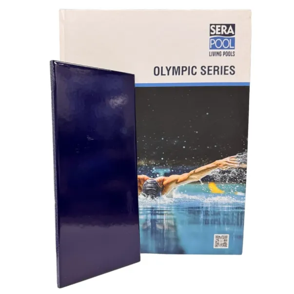 24,5*12,5 см кобальт плитка для олимпийского бассейна Serapool  - Фото №4