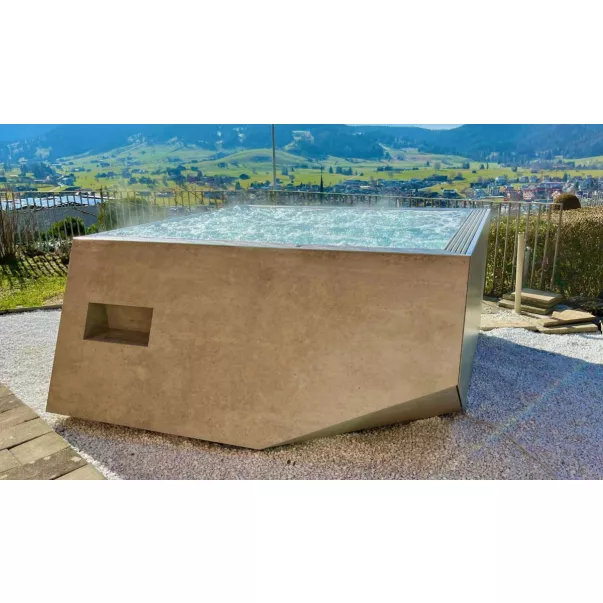 Fischer Valhalla Infinity 282*240 см SPA-ванна из нержавеющей стали - Фото №8