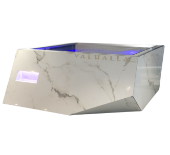 Fischer Valhalla Infinity 282*240 см SPA-ванна из нержавеющей стали
