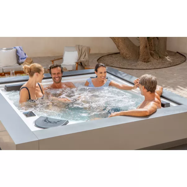 AQUAVIA Exclusive Line Cube Ergo гидромассажная ванна 231 x 231 x 78 см, 5 места - Фото №7