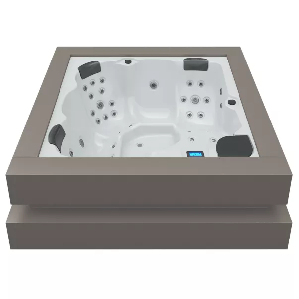 AQUAVIA Exclusive Line Cube Ergo гидромассажная ванна 231 x 231 x 78 см, 5 места - Фото №10