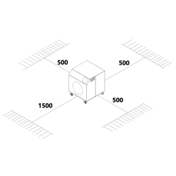 Aquajoy мобильный чиллер On/Off, охлаждение 1.56 кВт/ обогрев 3.56 кВт, WiFi - Фото №5