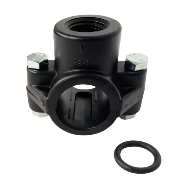 Hidroten хомут врізний затискний ПП 1003008, d50x1/2