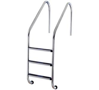 Flexinox Overflow сходи для басейну 3 сходинки для широкого борту, AISI-316L