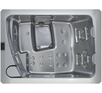 USSPA Vibes Lucky 209,5*155 см гидромассажная ванна