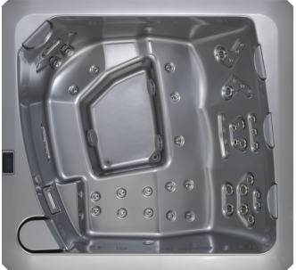 USSPA Vibes Soula 209,5*194,5 см гидромассажная ванна