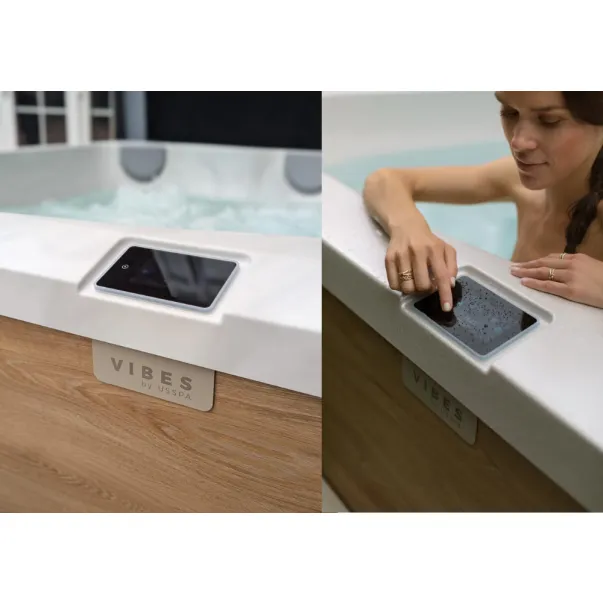 USSPA Vibes Momento 235,5 × 219,5 см гідромасажна ванна - Фото №8