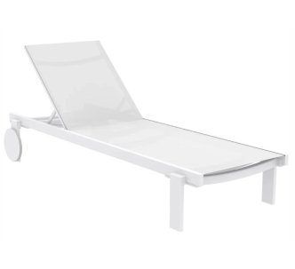 Aquajoy Casablanca шезлонг белый