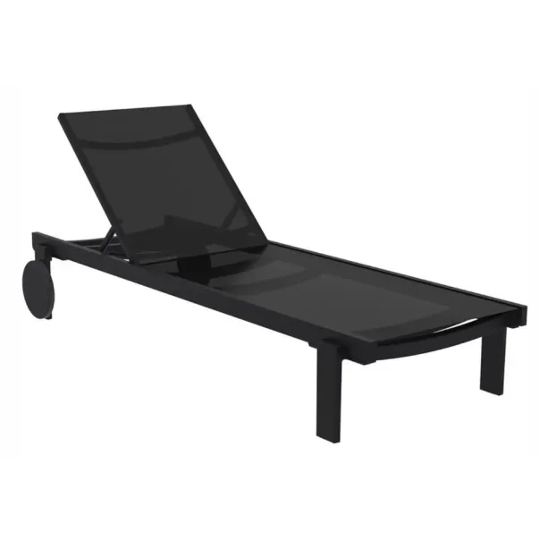 Aquajoy Casablanca шезлонг чорний