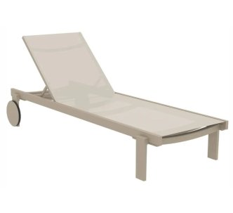 Aquajoy Casablanca шезлонг сіро коричневий