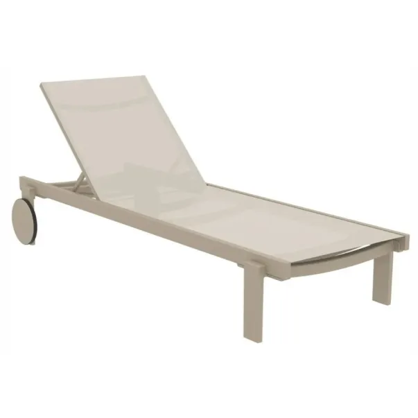 Aquajoy Casablanca шезлонг сіро коричневий