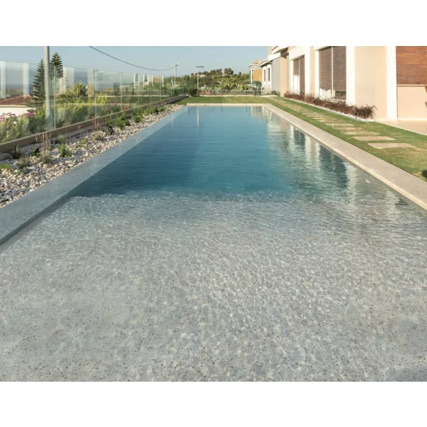 Serapool Relax Pebble Sand Beige 33 x 66 cm керамогранітна плитка для басейну - Фото №2