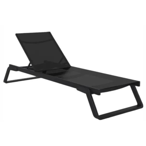 Aquajoy Tropic шезлонг чорний