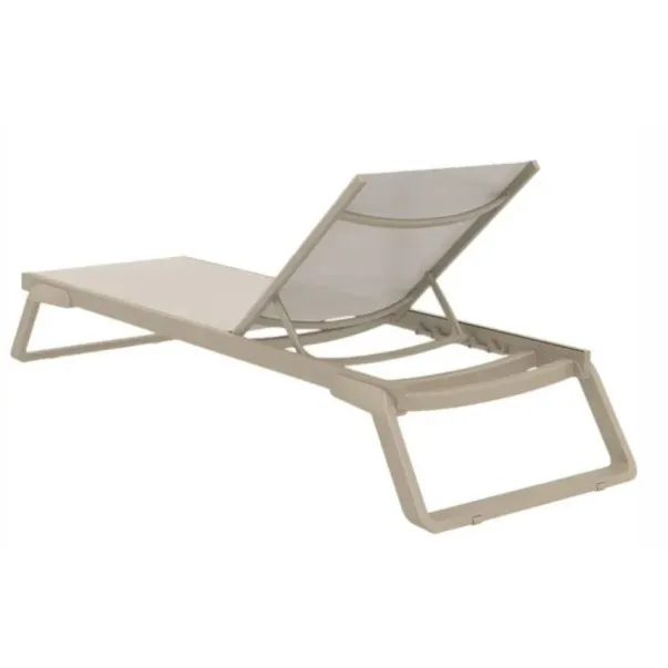 Aquajoy Tropic шезлонг серо-коричневый - Фото №4