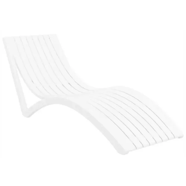 Aquajoy Slim шезлонг білий