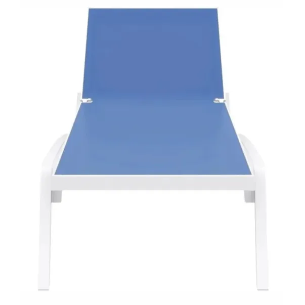 Aquajoy Pacific шезлонг білий з синім - Фото №3