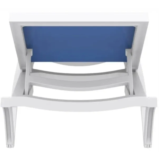 Aquajoy Pacific шезлонг білий з синім - Фото №5