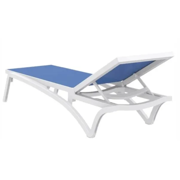 Aquajoy Pacific шезлонг білий з синім - Фото №4