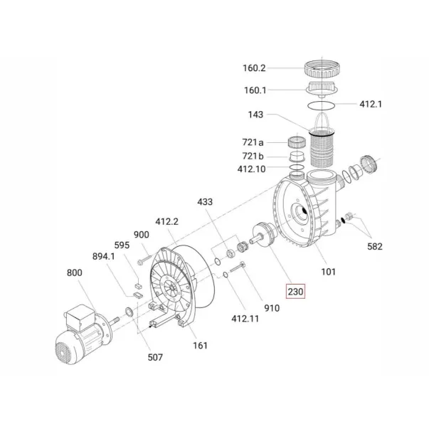 Крышка насоса Speck BADU MAGIC  - Фото №2