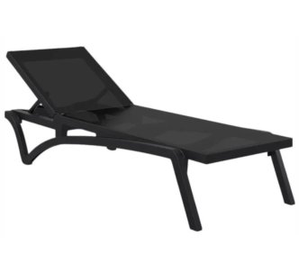 Aquajoy Pacific шезлонг чорний