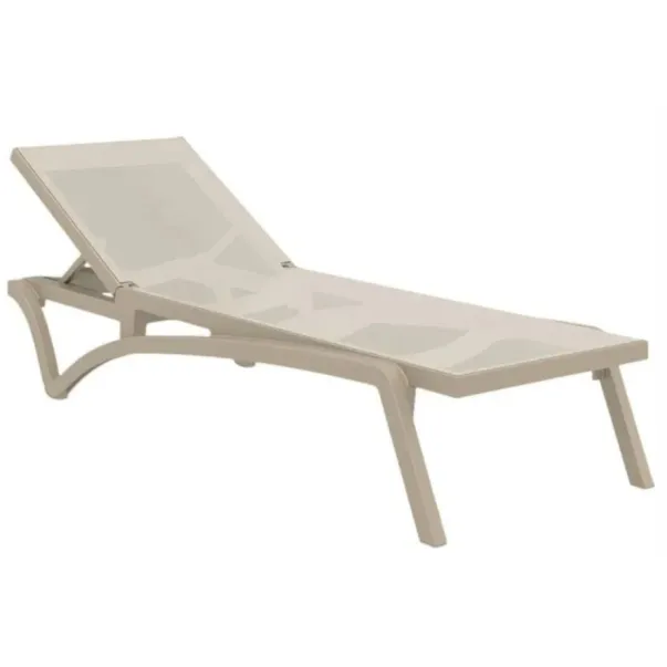 Aquajoy Pacific шезлонг серо-коричневый