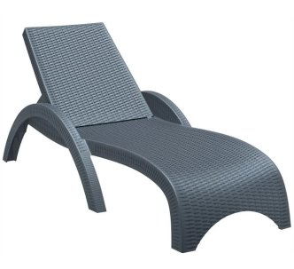 Aquajoy Fiji шезлонг темно-серый