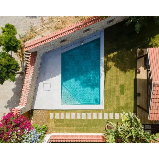 Serapool Nove Series Sukabumi 15x15 cm керамогранитная плитка для бассейна - Фото №5