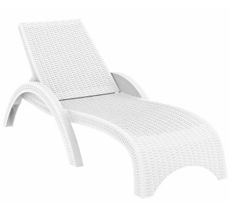 Aquajoy Fiji шезлонг білий