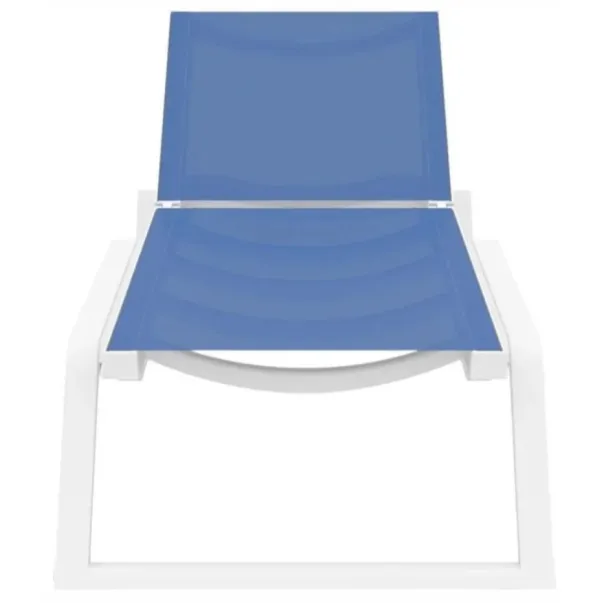 Aquajoy Rio PRO шезлонг белый с синим - Фото №3