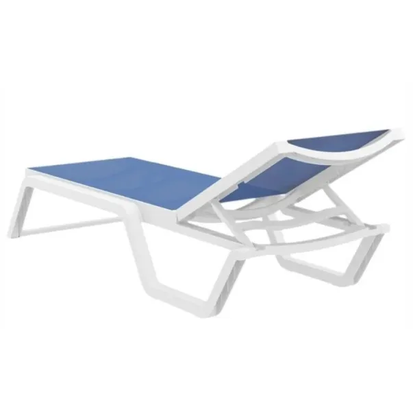 Aquajoy Rio PRO шезлонг белый с синим - Фото №4