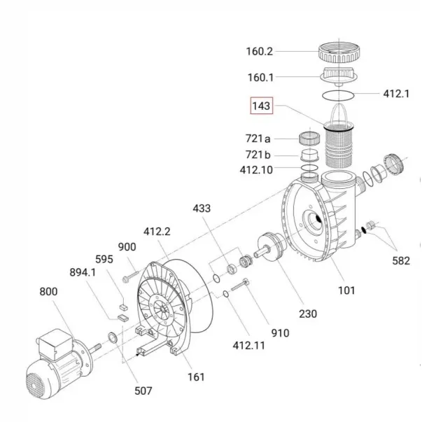 Корзинка префильтра насоса Speck BADU MAGIC - Фото №2