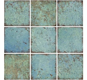 Serapool Nove Series Green Wave 15x15 cm керамогранитная плитка для бассейна