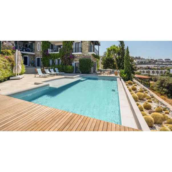 Serapool Natural Snow White 33 x 66 cm керамогранітна плитка для басейну - Фото №4