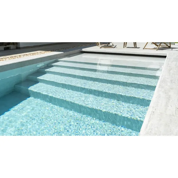 Serapool Natural Snow White 33 x 66 cm керамогранітна плитка для басейну - Фото №3