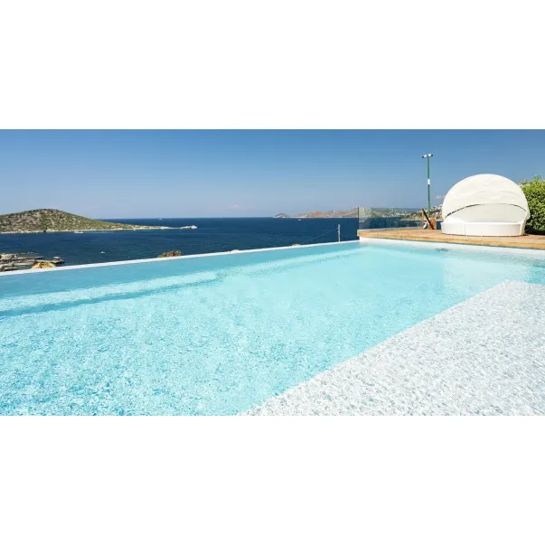 Serapool Natural Snow White 33 x 66 cm керамогранітна плитка для басейну - Фото №5